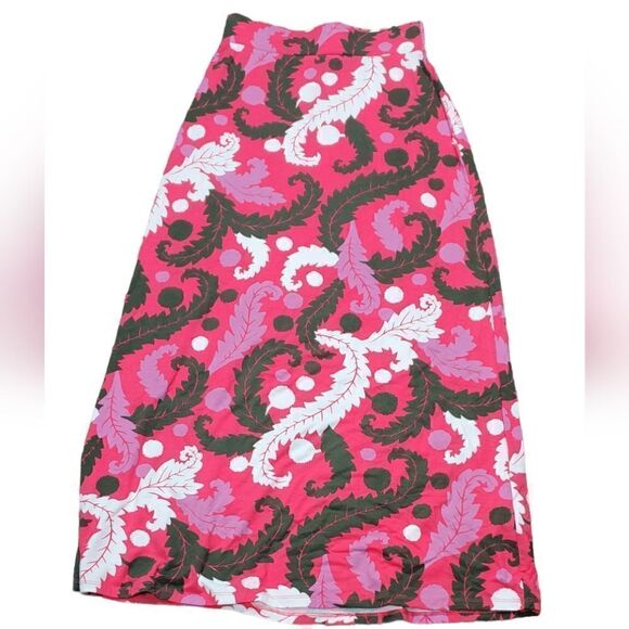Boden Dresses & Skirts - Boden Pink, White & Green Maxi Skirt
